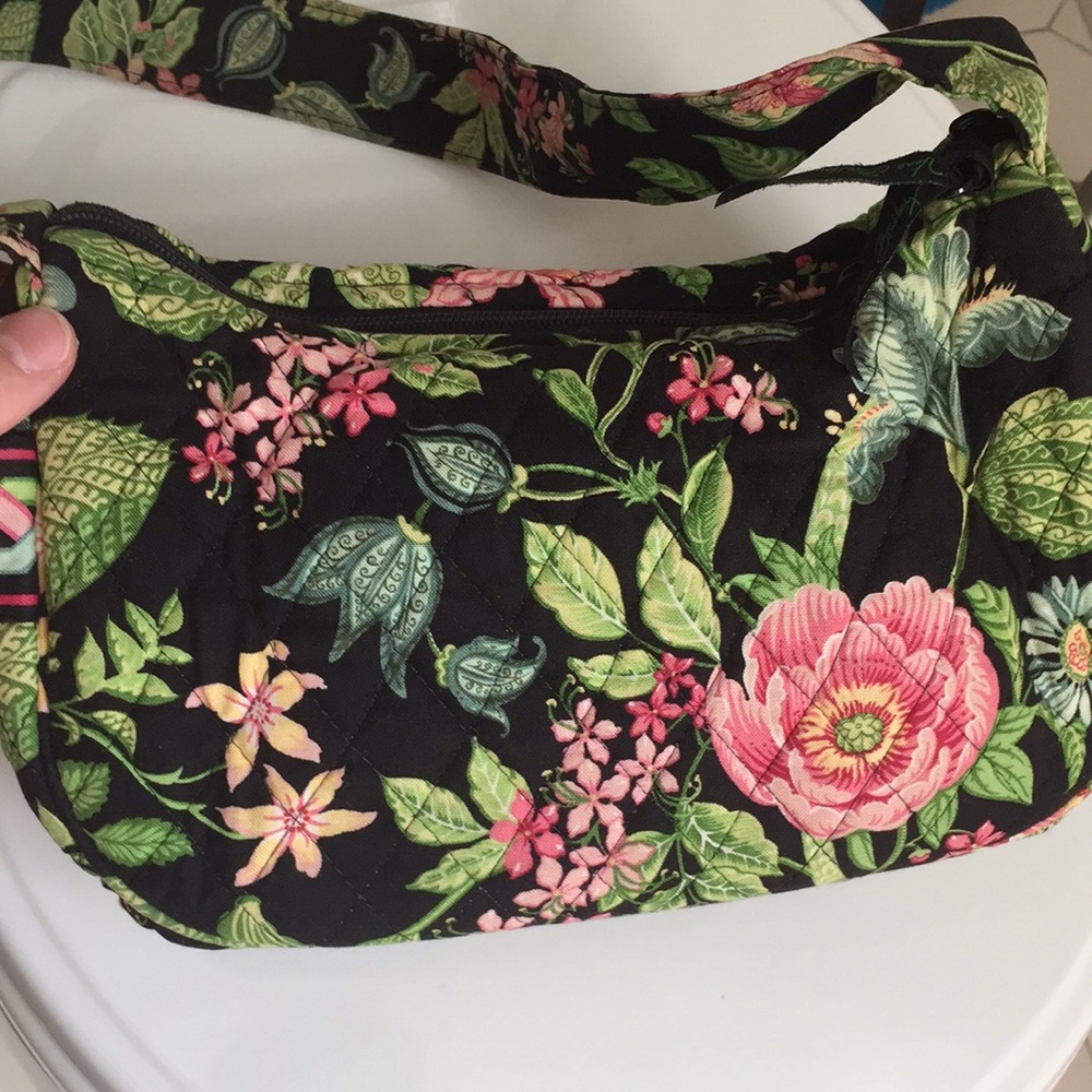 Vera Bradley Botanica Print Purse - Picture 4 of 9